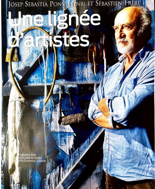 Page 1 de l'article Terres Catalanes qui a pour sujet Sébastien Frère. Page 1 de l'article Terres Catalanes qui a pour sujet Sébastien Frère.